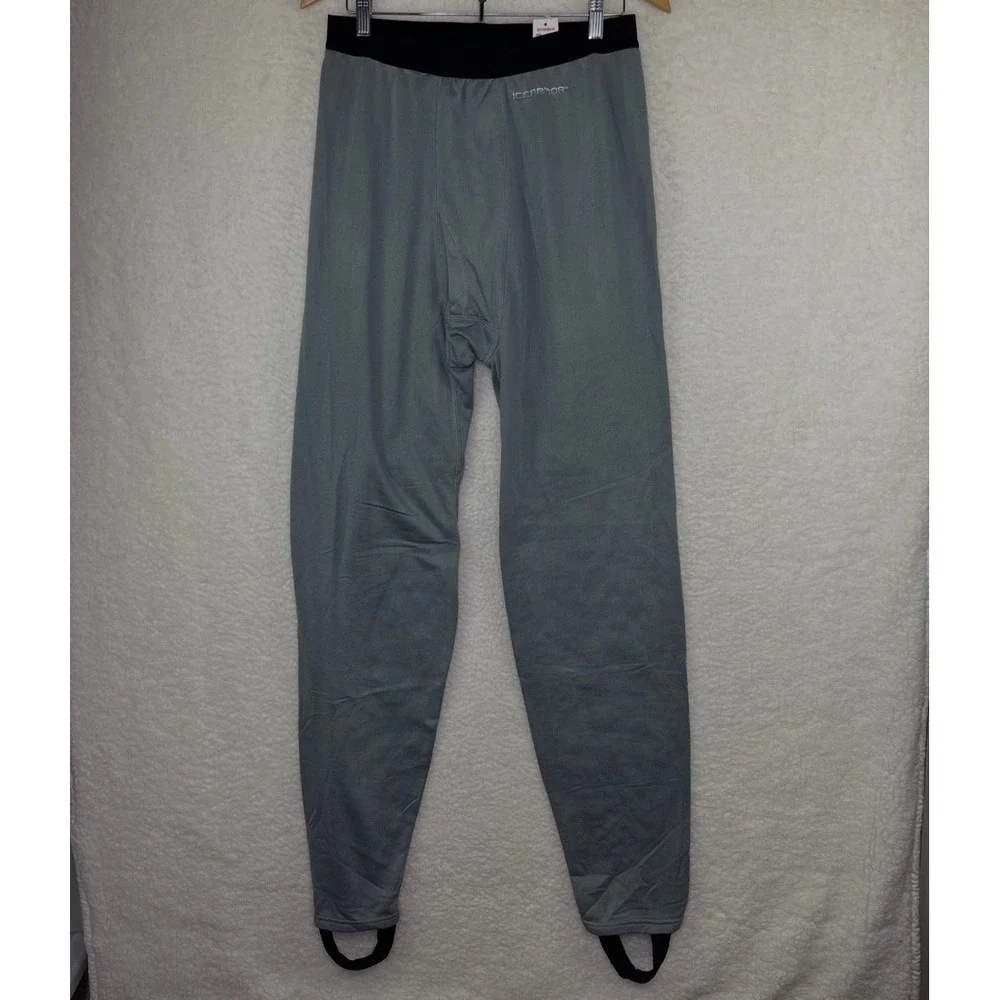 IceArmor by Clam Mens Gray Base Layer Stirrup Pants Cold Weather Leggings XXL